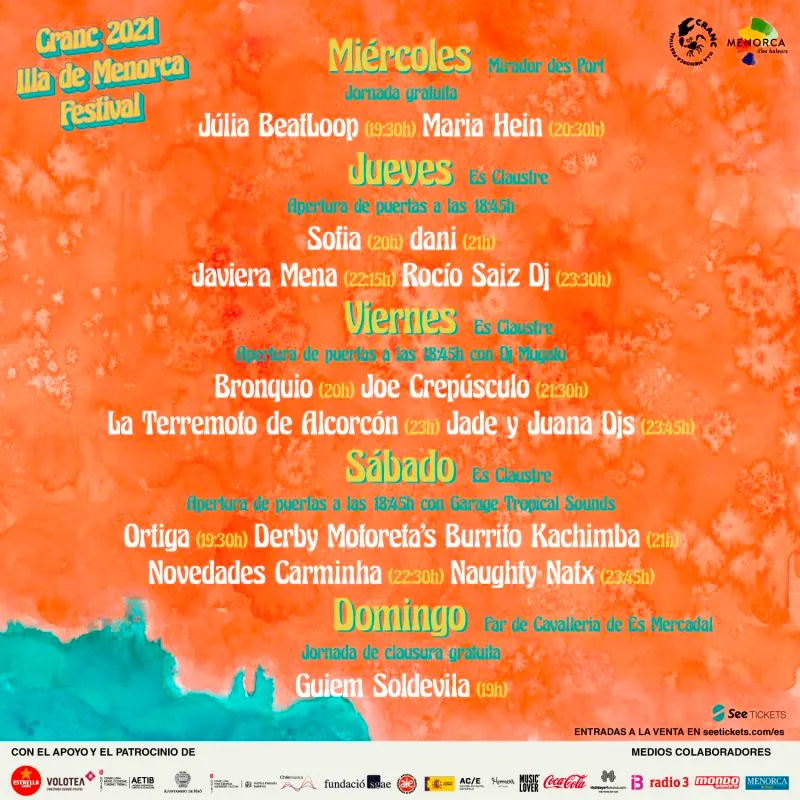Cranc Festival Illa de Menorca 2021