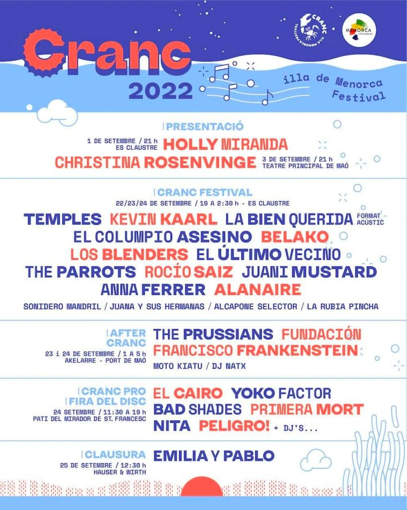 Cranc Festival Illa de Menorca 2022