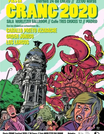Fiesta de presentación del Cranc Festival 2020 en Madrid - Fiestas & Eventos