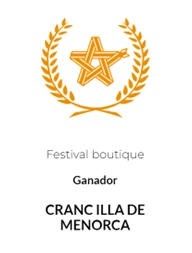 Premio al mejor Festival Boutique 2023 Premio al mejor Festival Boutique - Cranc