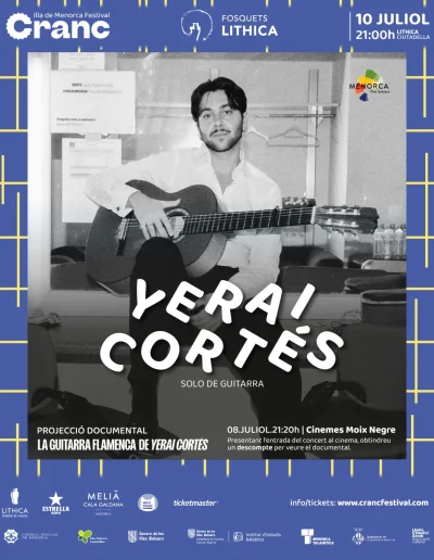Concierto Yerai Cortés - Cranc Menorca - Ciutadella