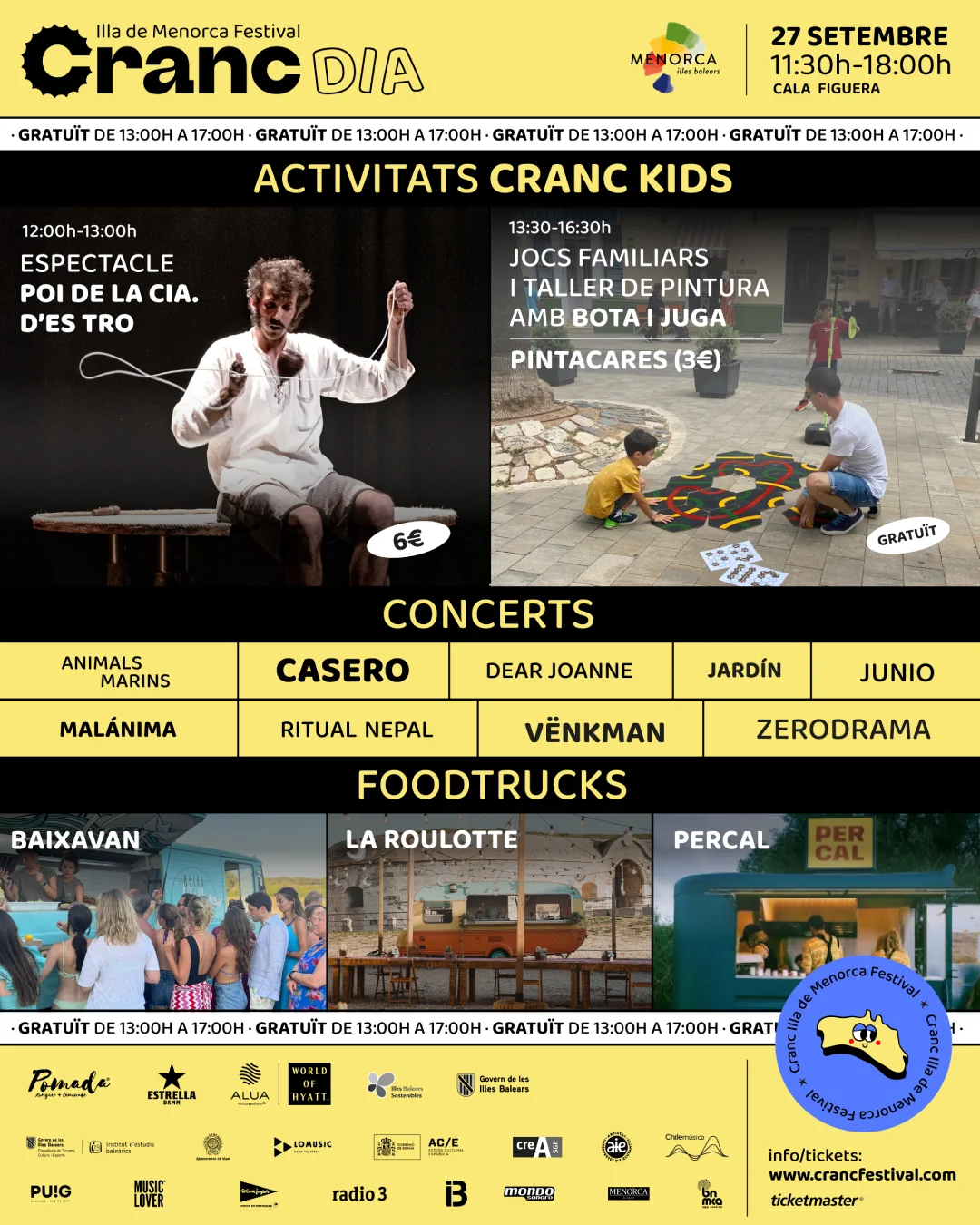 Cranc DIA 2025 Cranc DIA - Illa de Menorca Festival 2025
