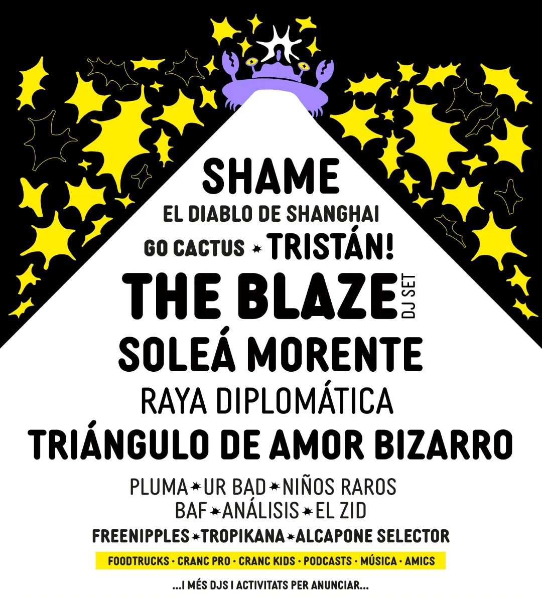 Cartel Cranc Illa de Menorca Festival 2026