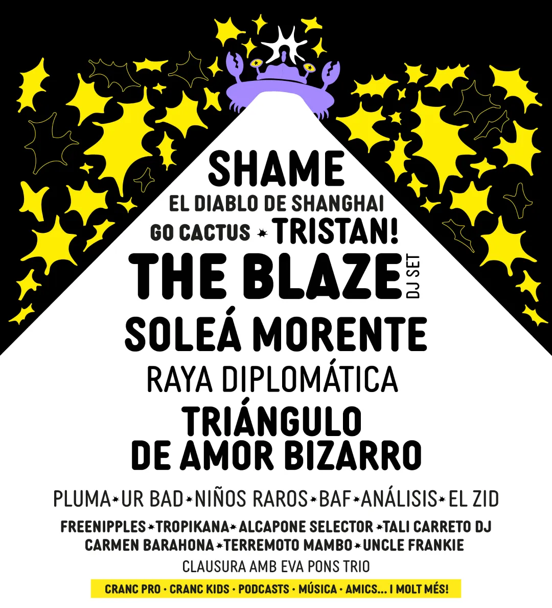 Cartel Cranc Illa de Menorca Festival 2026