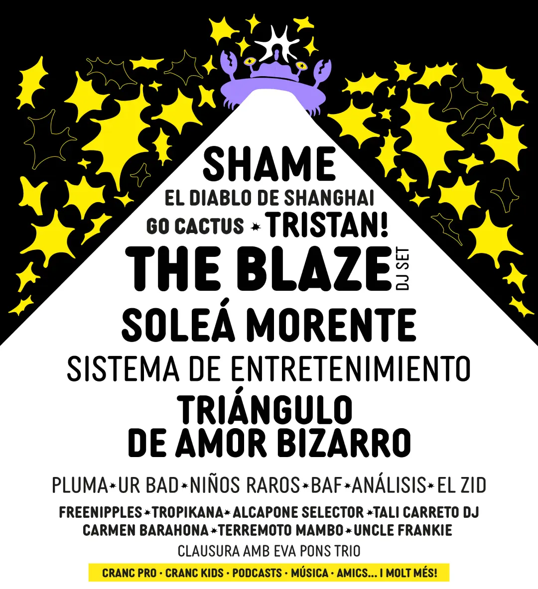 Cartel Cranc Illa de Menorca Festival 2026