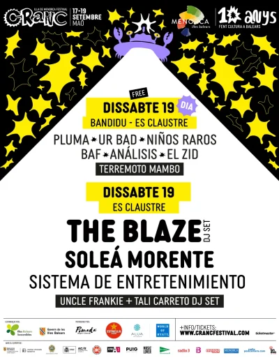 Sábado - Cranc Illa de Menorca Festival 2026